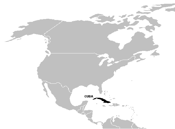 küba haritası